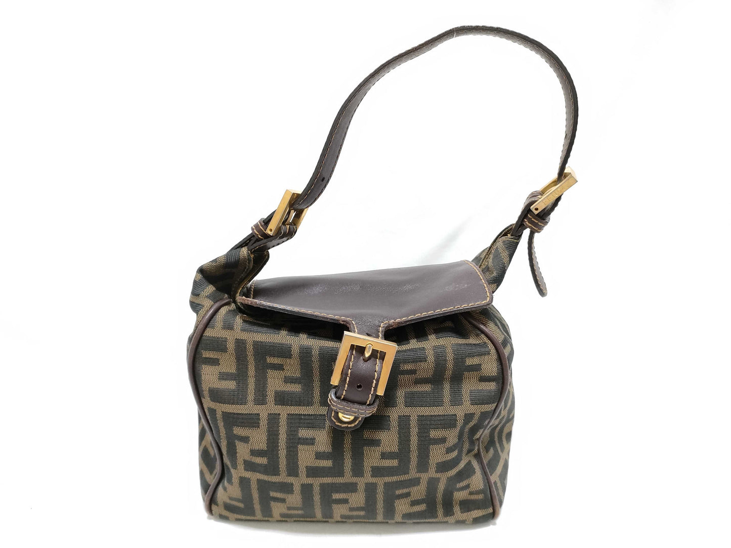 FENDI Zucca Pattern One-Shoulder Bag Z6271