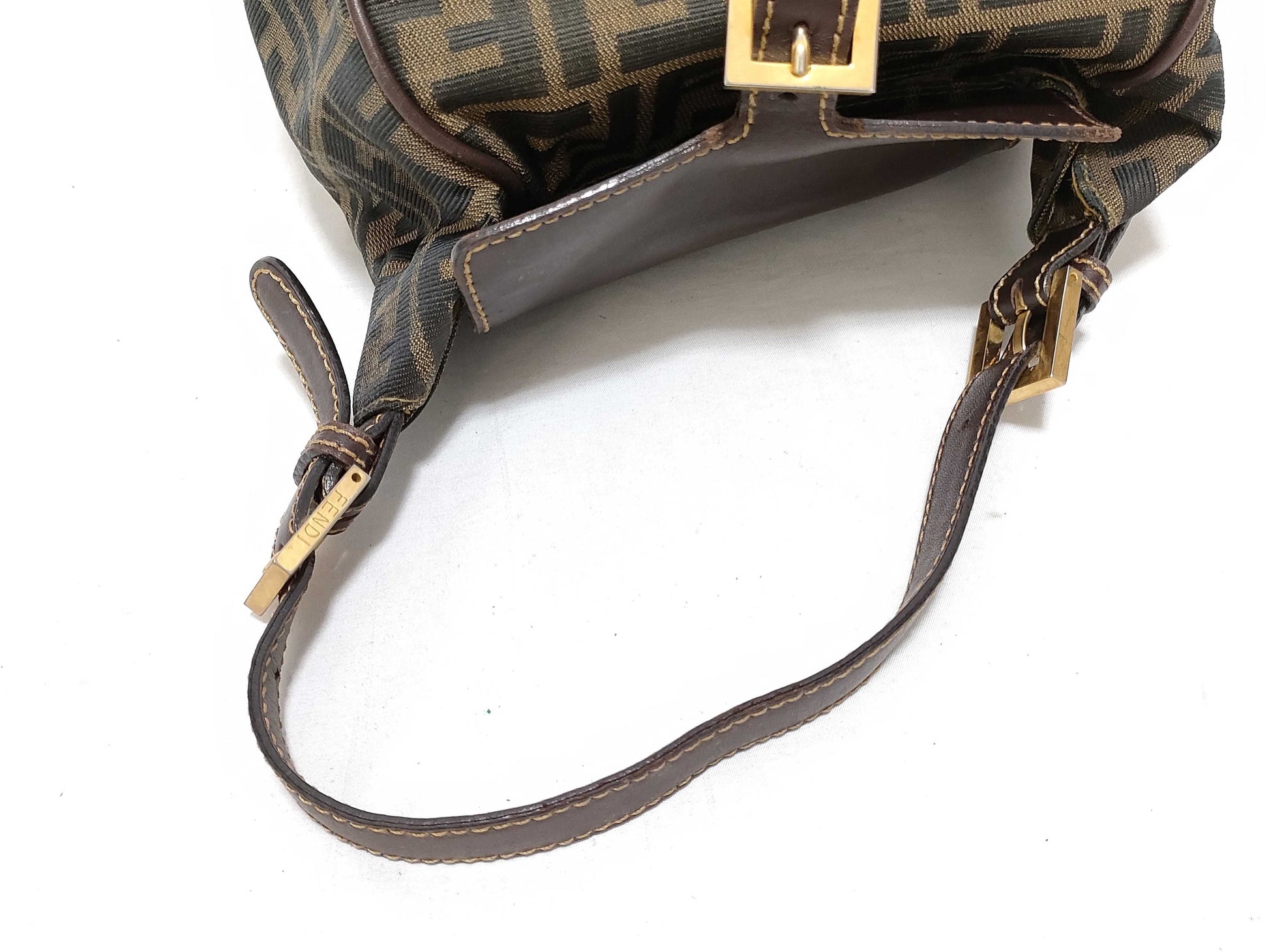 FENDI Zucca Pattern One-Shoulder Bag Z6271