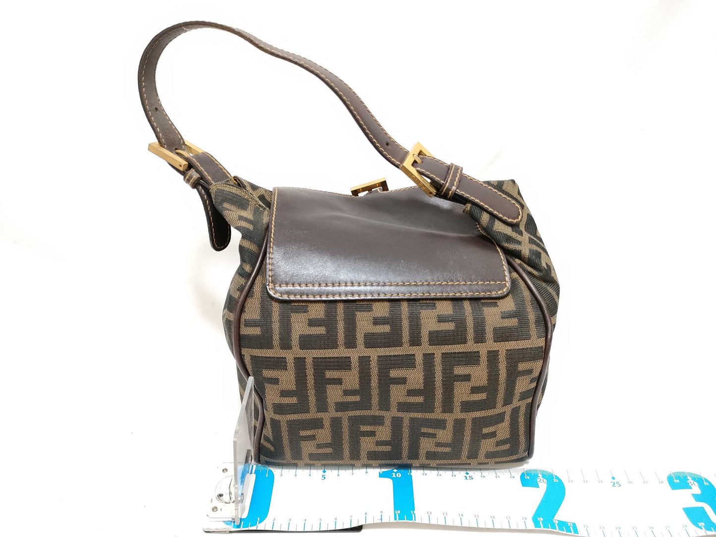 FENDI Zucca Pattern One-Shoulder Bag Z6271