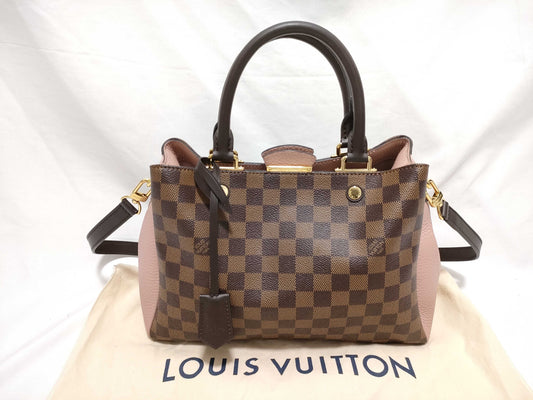 LOUIS VUITTON Monogram Louis Vuitton Damier Brittany 2-Way Handbag/Shoulder Bag Z6452 Handbag