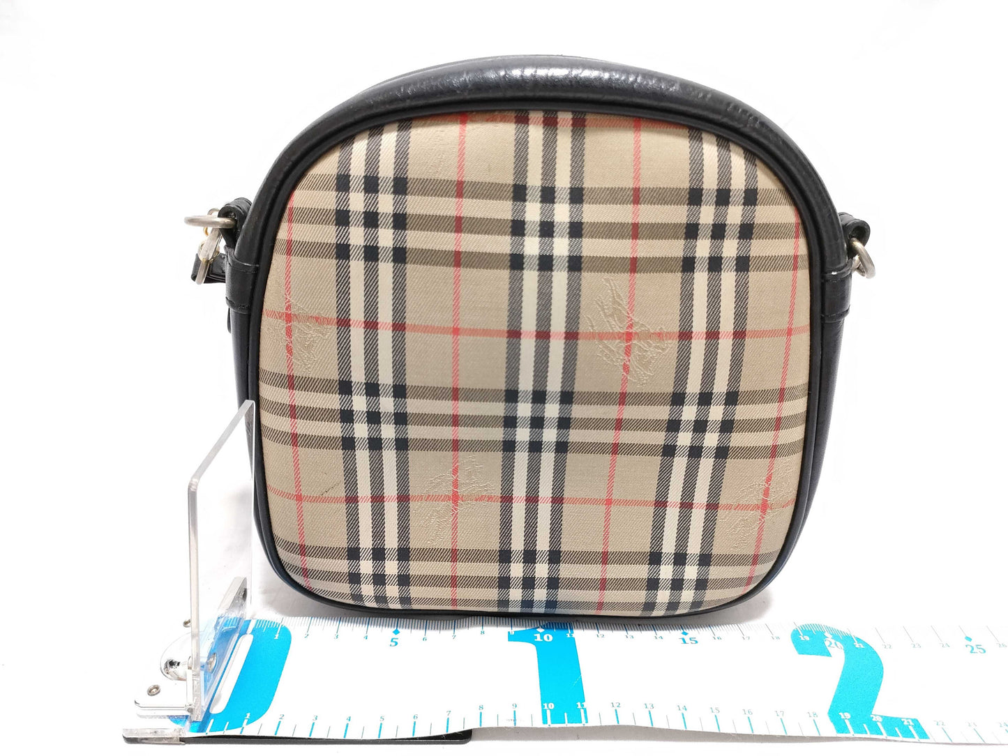 BURBERRY Nova Check Mini Shoulder Bag
