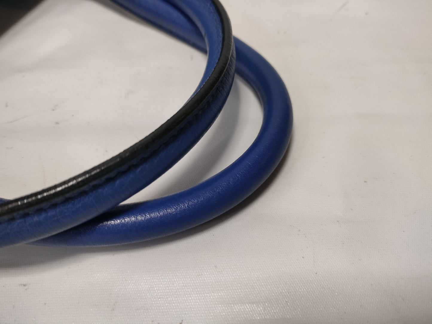 PRADA PRADA Tote Bag Leather Blue Tote Bag