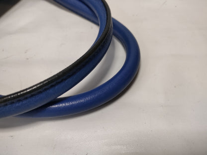 PRADA PRADA Tote Bag Leather Blue Tote Bag