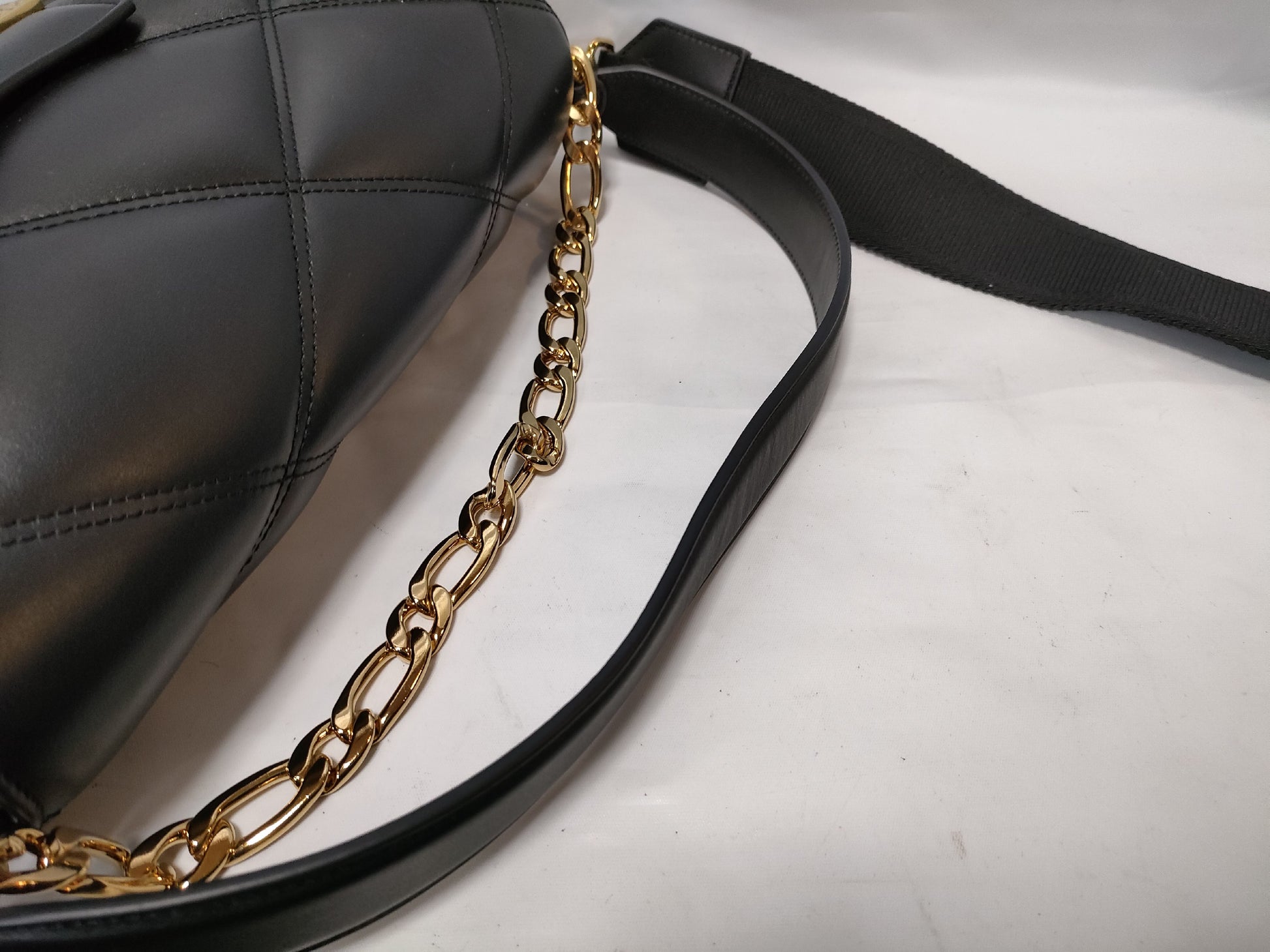 VERSACE Medusa Leather Shoulder Bag