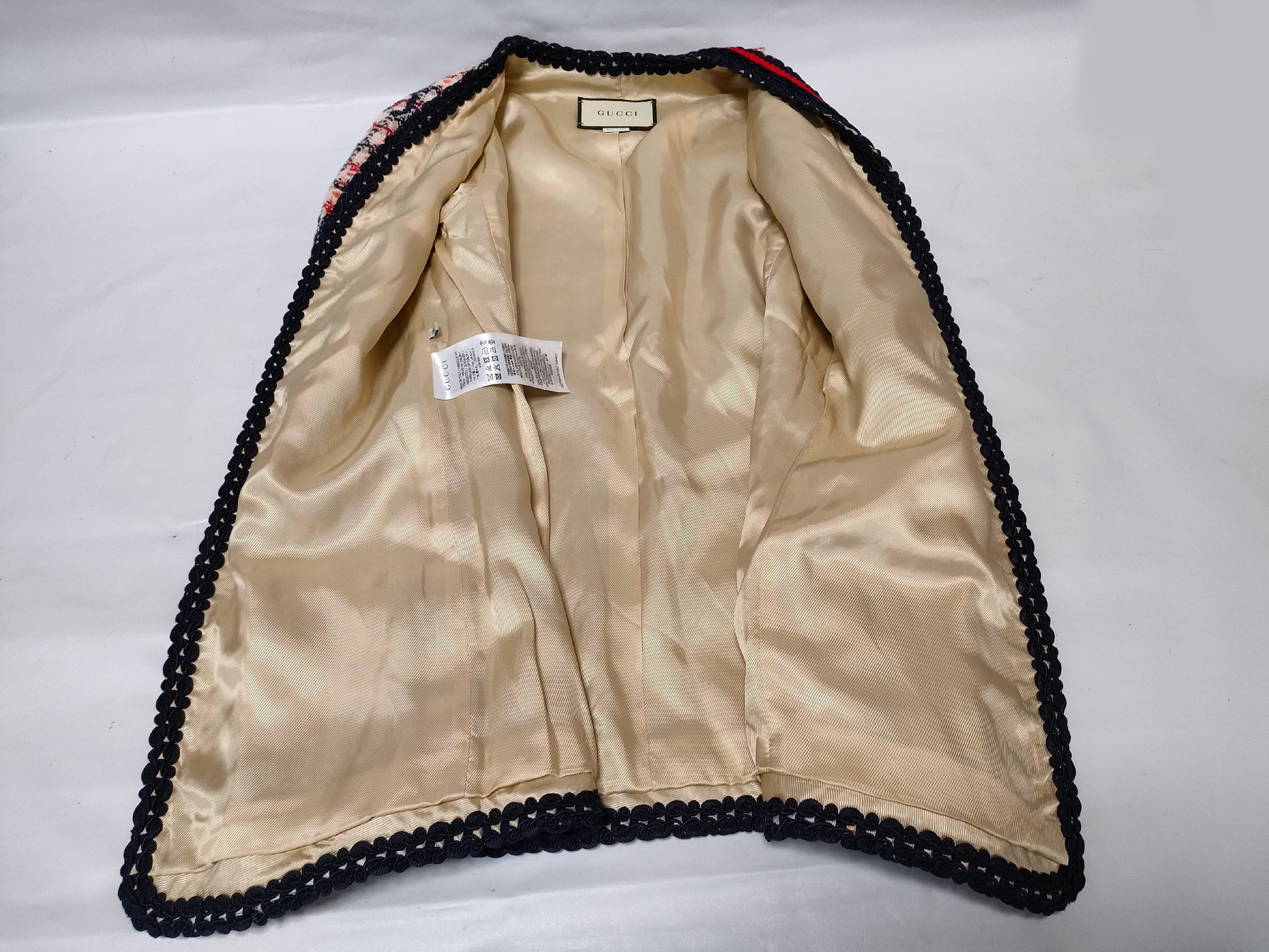 GUCCI GG Tweed Jacket 610060 Jacket