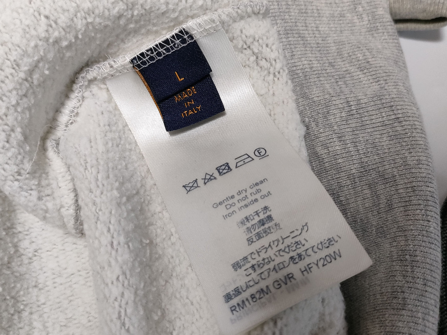 LOUIS VUITTON Sweatshirt Tops Upside Down L Tops