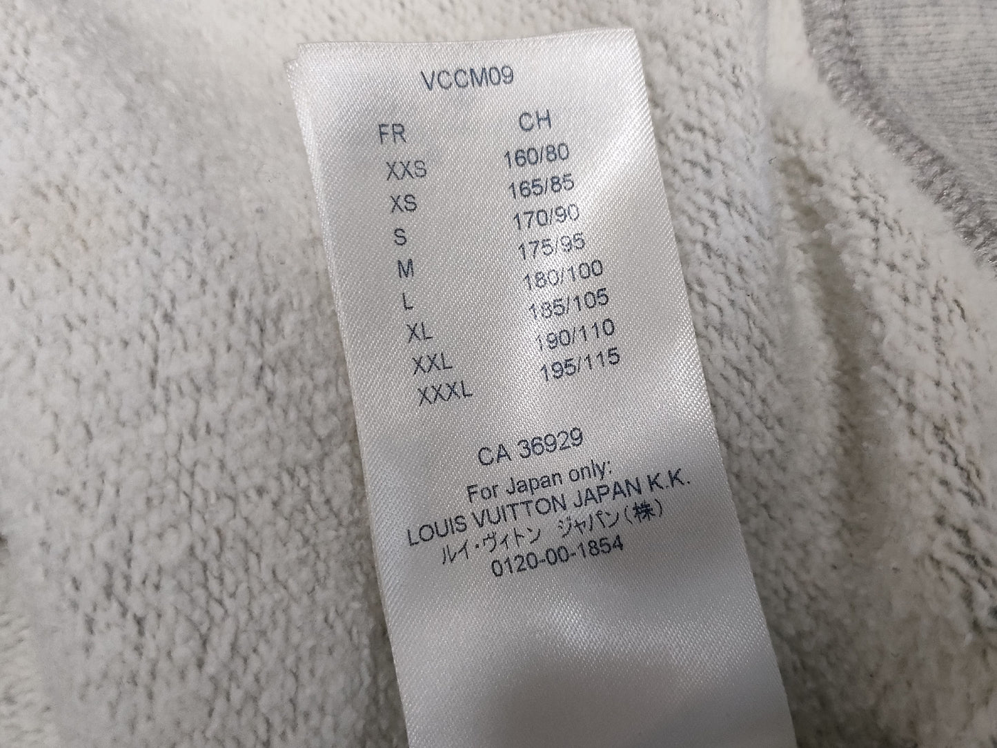 LOUIS VUITTON Sweatshirt Tops Upside Down L Tops