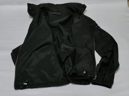 PRADA Prada Nylon Jacket with Triangle Logo 50 22 Year Jacket
