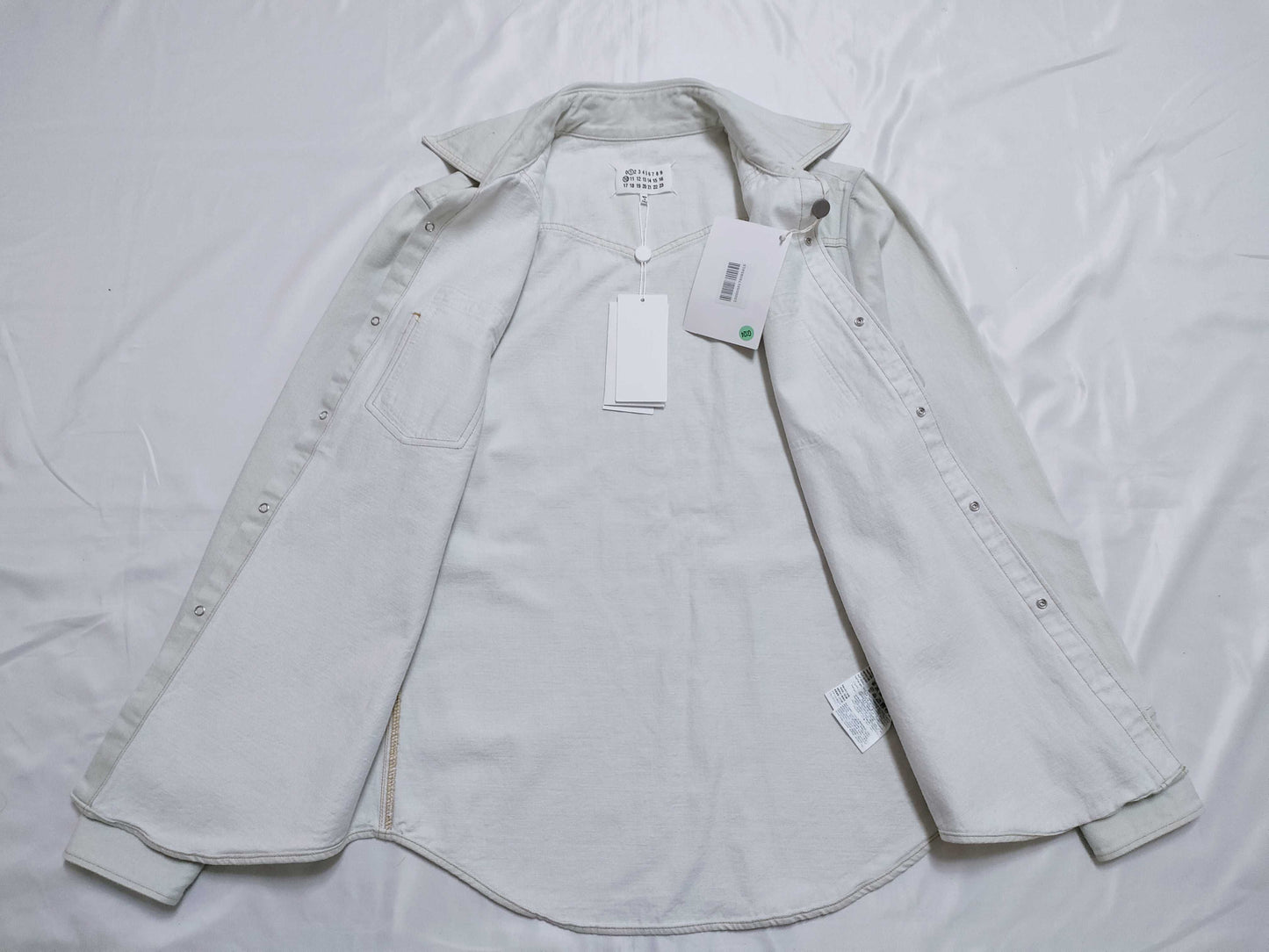 Margiela denim shirt, neck size 40, top