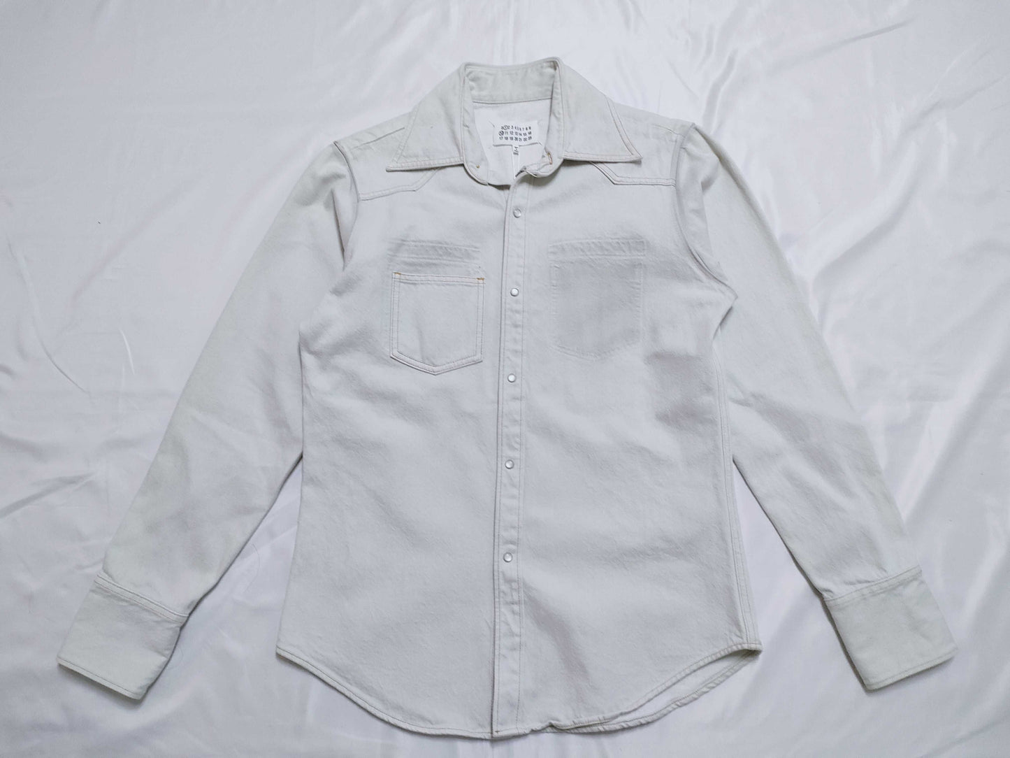 Margiela denim shirt, neck size 40, top