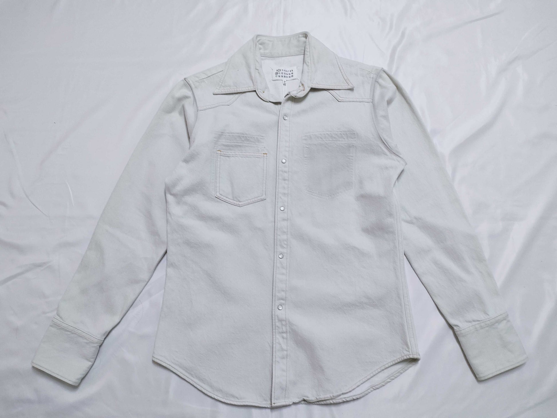 Margiela denim shirt, neck size 40, top