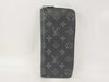 LOUIS VUITTON Monogram Eclipse Zippy Wallet Vertical N62295 IC Activated Wallet
