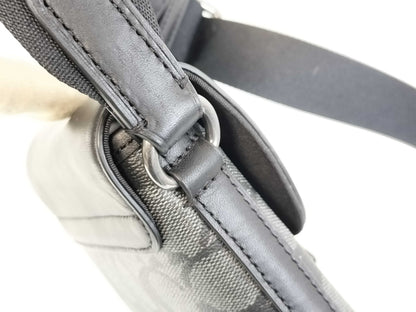 COACH Signature Track Small Flap Crossbody Shoulder Bag in Signature Leather C3134