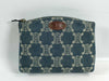CELINE Paris Macadam Denim Pouch with Tag