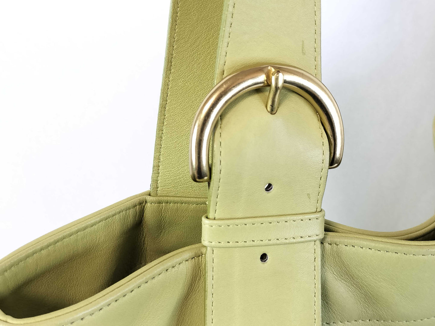 COACH COACH Old Coach Tote Bag Lime Green 4082 Tote Bag