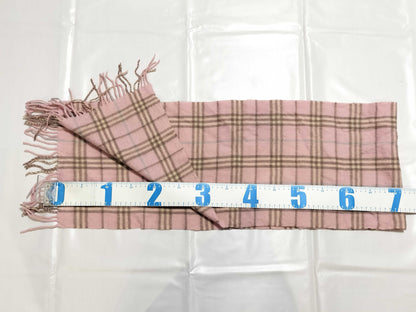 BURBERRY Pink Scarf
