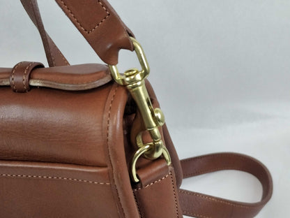 COACH COACH Old Coach Turnlock Leather 2-Way Bag 0197-249 Handbag