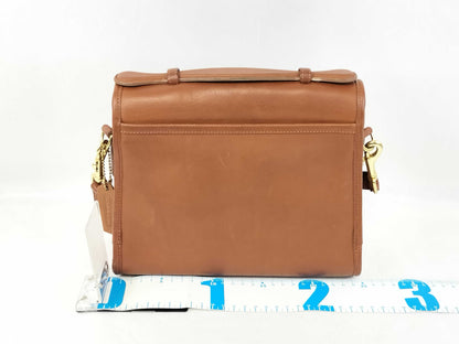 COACH COACH Old Coach Turnlock Leather 2-Way Bag 0197-249 Handbag