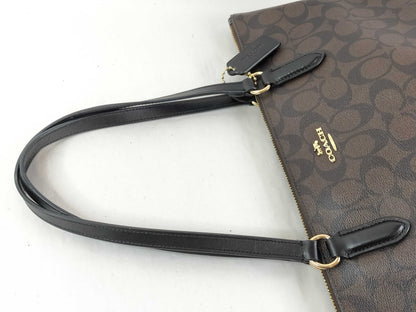 COACH Signature Tote Bag Leather F29208