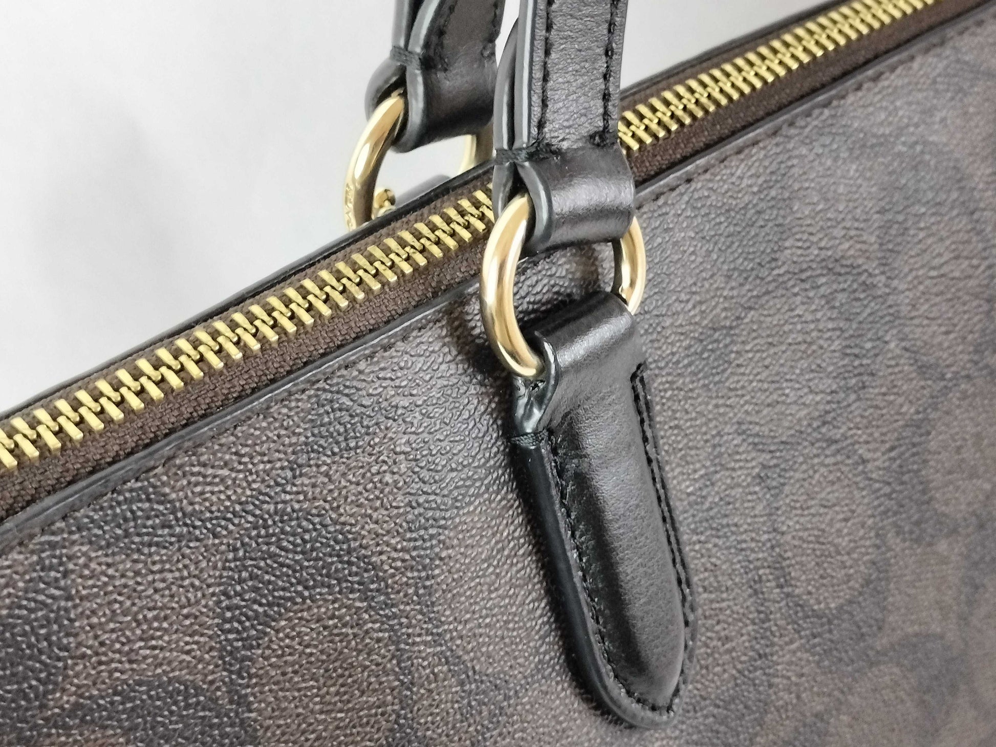 COACH Signature Tote Bag Leather F29208