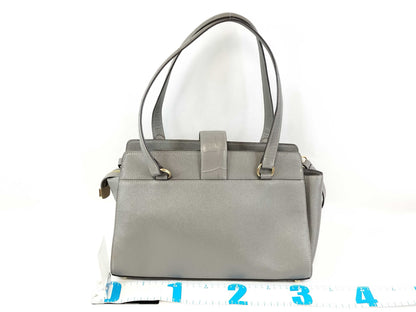 COACH Coach Avery Carryall 2-Way Shoulder Tote Bag in Crossgrain Crocodile Embossed Leather, Gray F38082