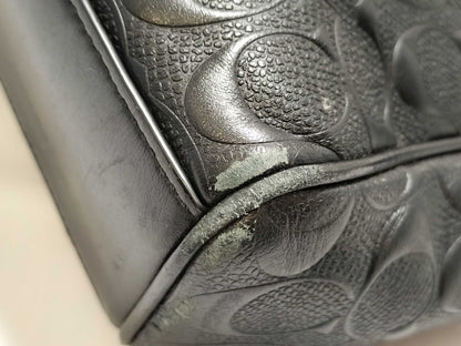 COACH Signature Leather Bag Set of 2 Shoulder Bag