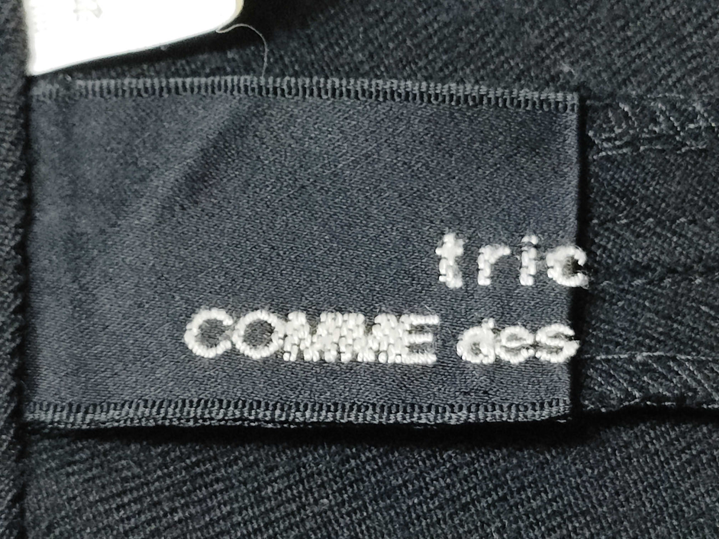 COMME des GARCONS tricot COMME des GARCONS wool gabardine culottes, free size pants