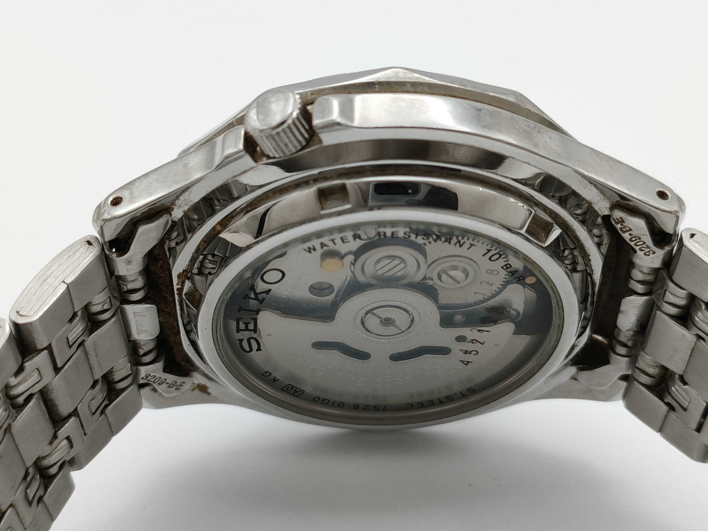 SEIKO 7S26-01G0 452128 Automatic Blue Dial Men's Watch