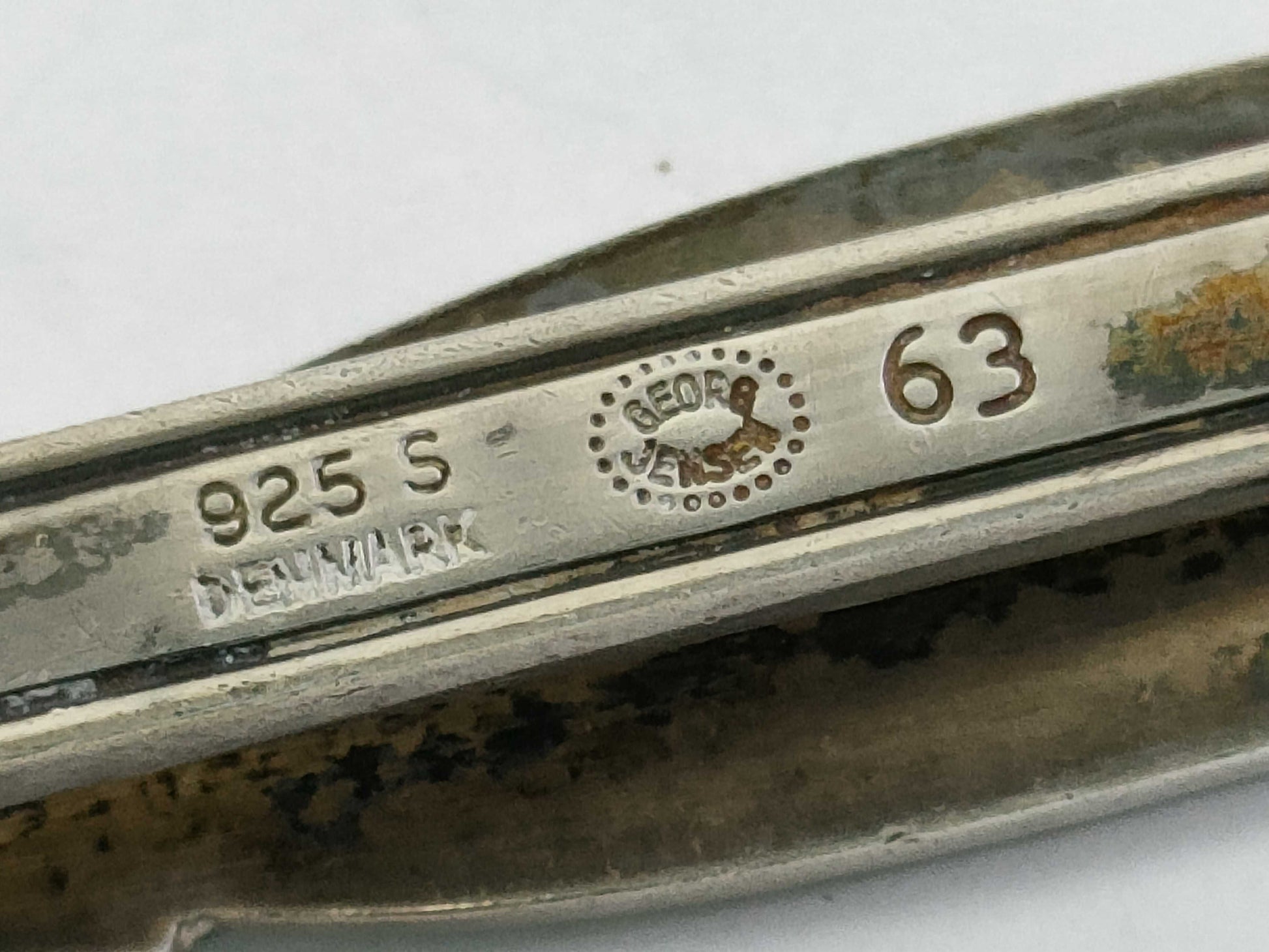 Georg Jensen Tie Clip Set of 2 Tie Clip and Cufflinks