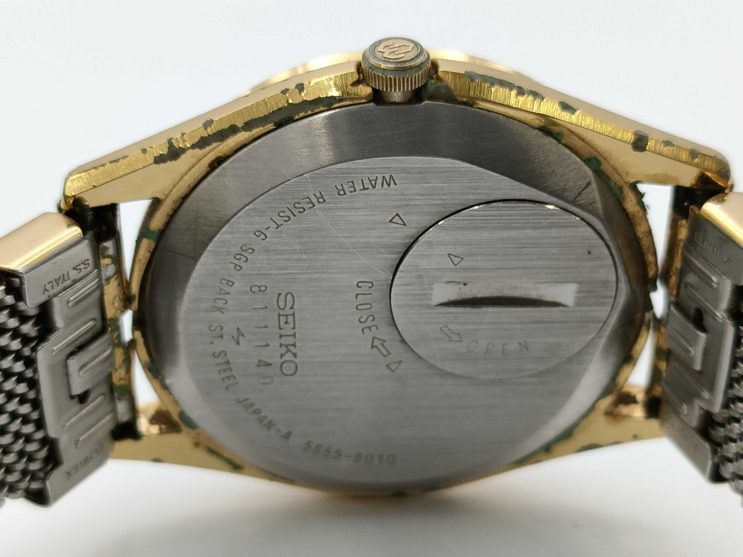 SEIKO 5855-8010 811140 Quartz Unmoving Boys' Watch