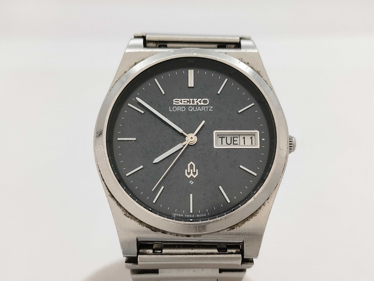 SEIKO Road 7853-8000 854618 Quartz Black Dial Men's Watch