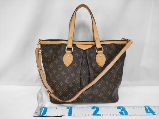 LOUIS VUITTON Monogram Palermo PM M40145 Tote Bag
