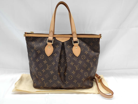 LOUIS VUITTON Monogram Palermo PM M40145 Tote Bag
