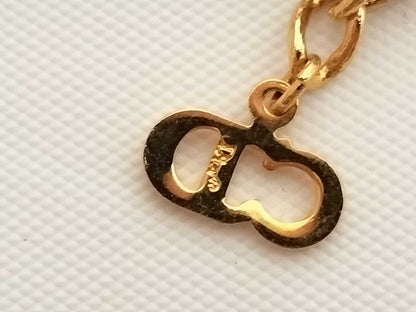 Dior ribbon motif necklace