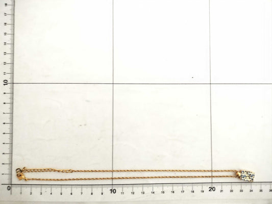 Dior Trotter Reversible Rhinestone Necklace