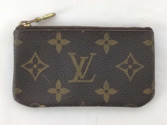 LOUIS VUITTON Monogram Pochette Cle Coin Case Monogram Coin Case