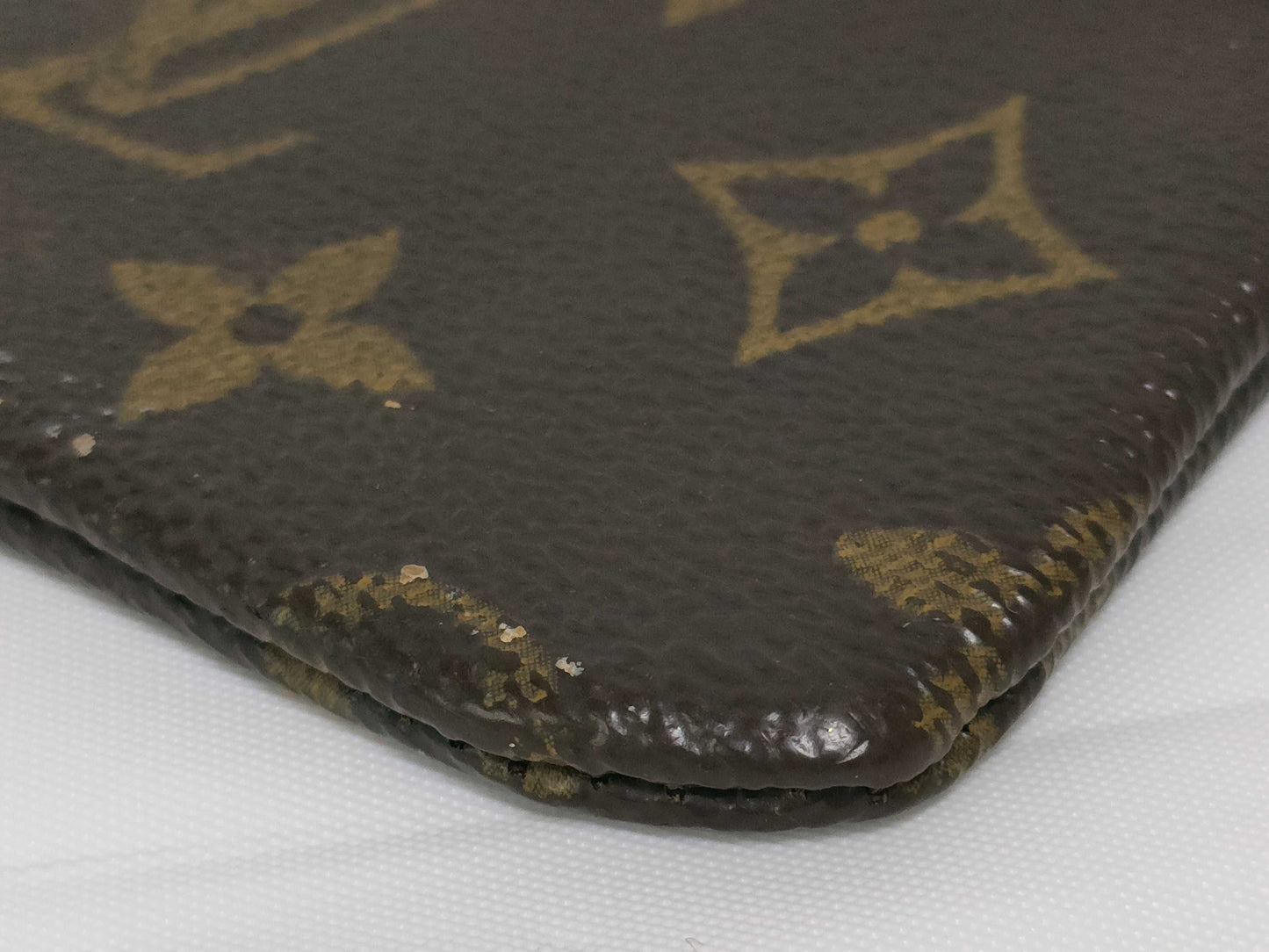 LOUIS VUITTON Monogram Pochette Cle Coin Case Monogram Coin Case