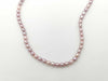 TASAKI Semi-Round Pearl Necklace, Diameter: Approx. 3.3-3.9mm, 18K Gold, 16.3g 