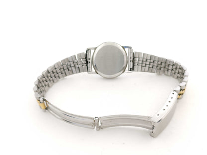 OMEGA De Ville Serial 1387 Stainless Steel/QZ White Dial Non-Working/No Operational Guarantee Women's Watch