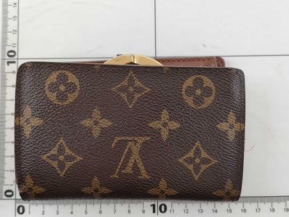 LOUIS VUITTON Monogram LV Monogram Porte Monnaie Bi-fold Viennois M61663 CA1003 Wallet