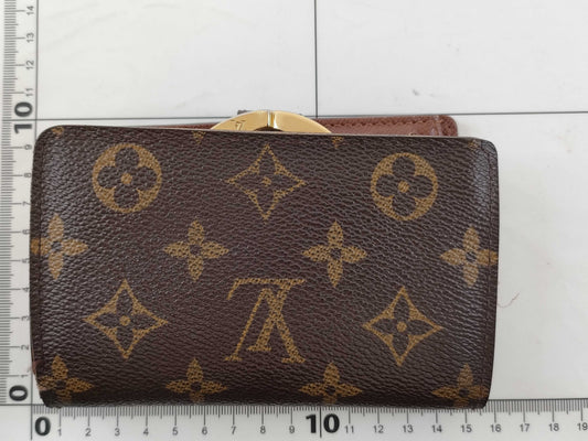 LOUIS VUITTON Monogram LV Monogram Porte Monnaie Bi-fold Viennois M61663 CA1003 Wallet