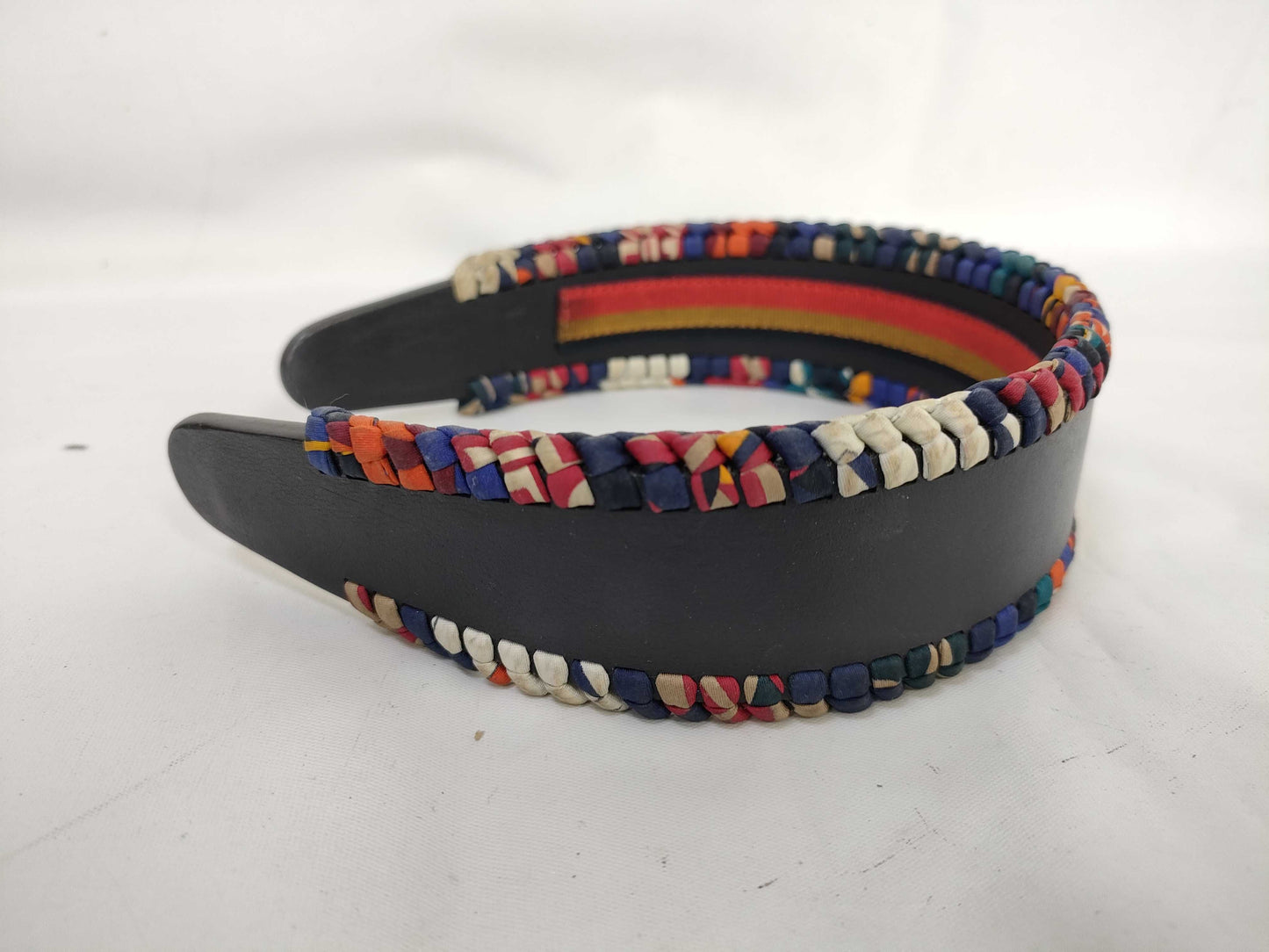 HERMES Headband Multicolor Hair Accessory
