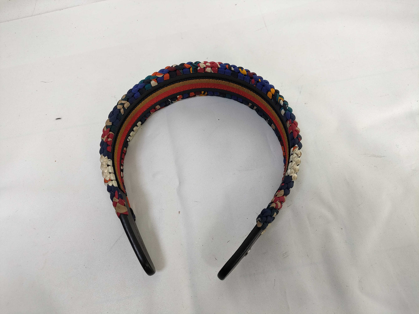HERMES Headband Multicolor Hair Accessory