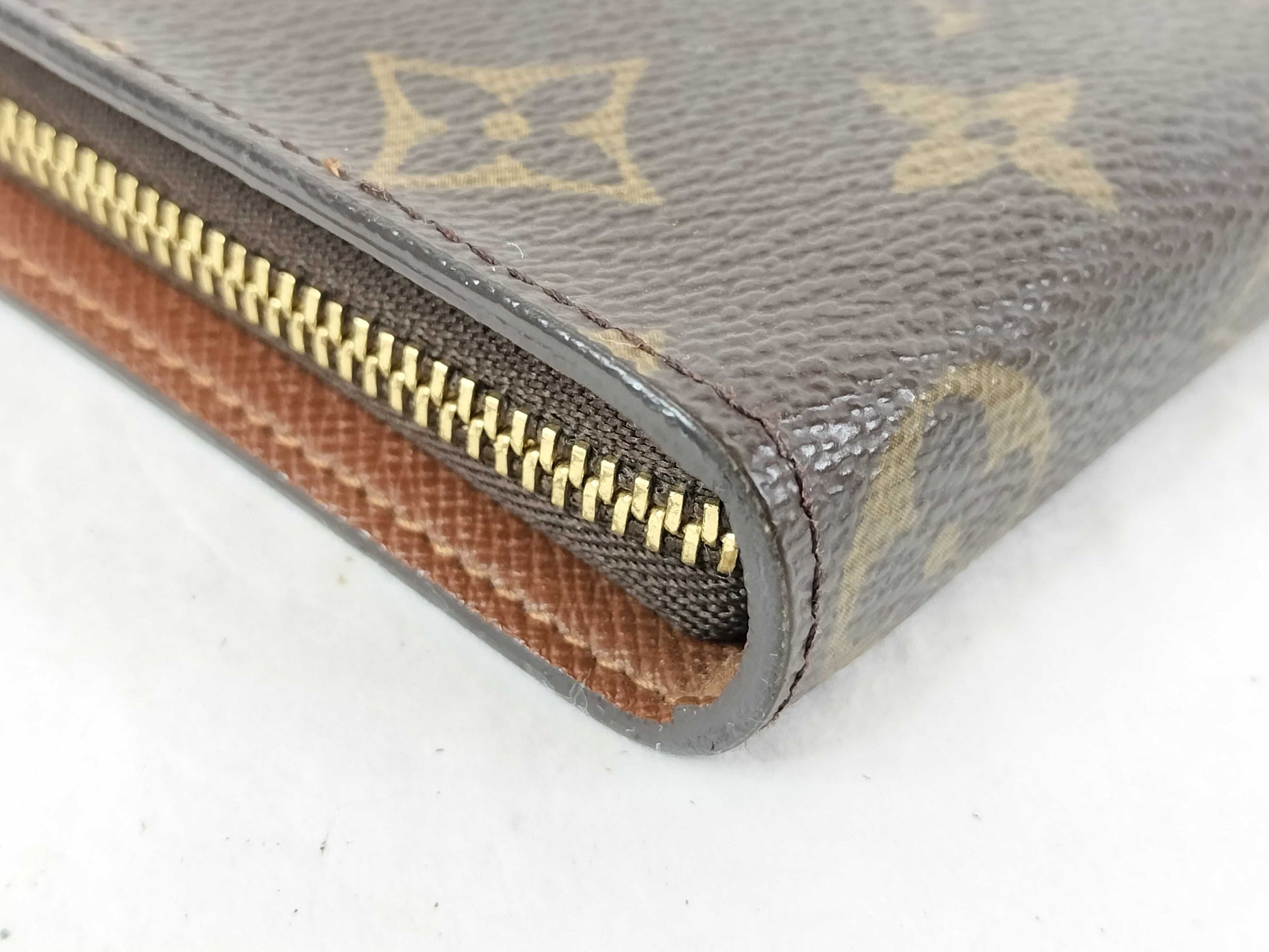 LOUIS VUITTON Monogram Round Zipper Long Wallet