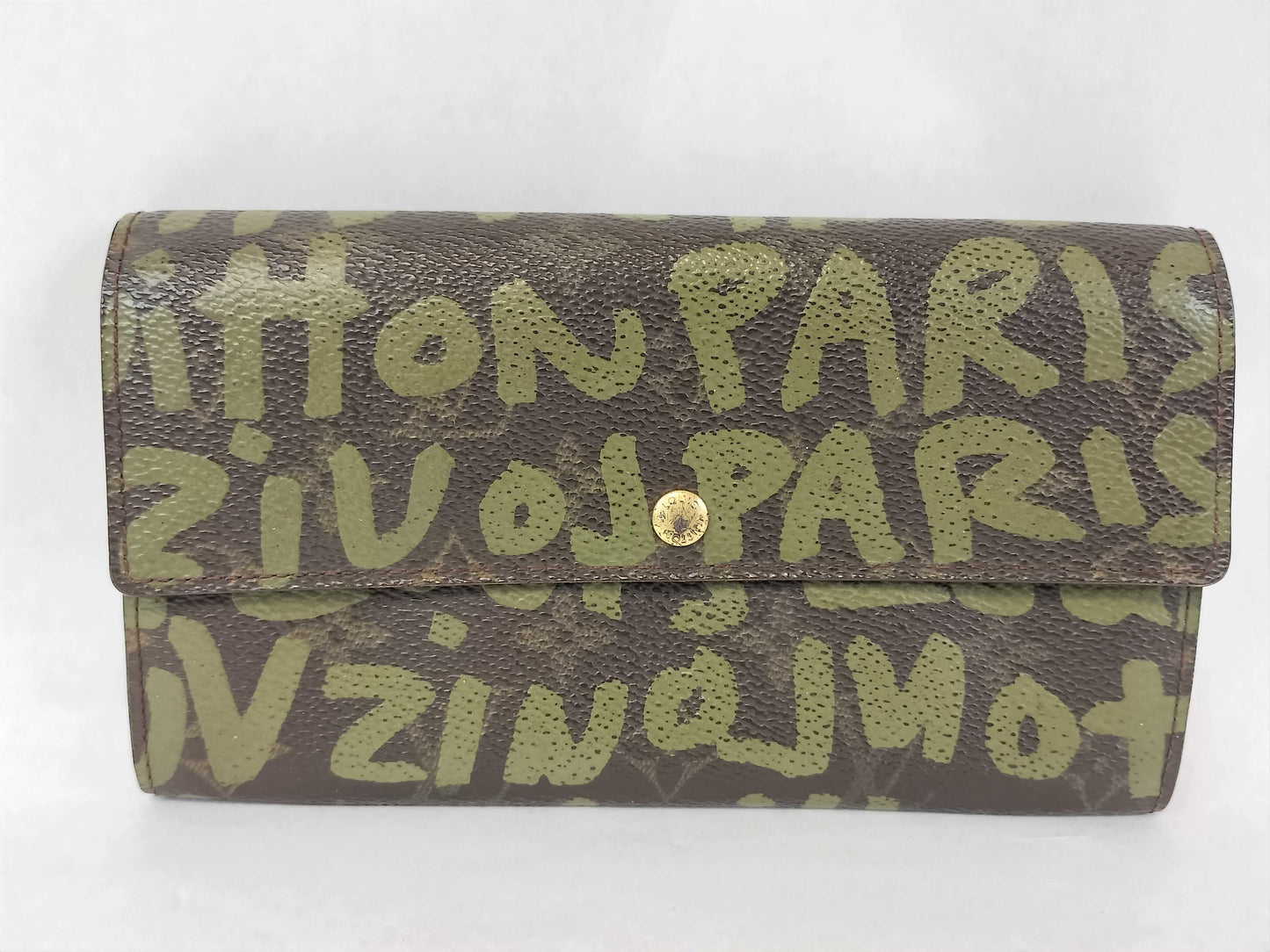 LOUIS VUITTON Monogram LOUIS VUITTON Monogram Graffiti Monogram Pochette Porte Monnaie Credit Wallet