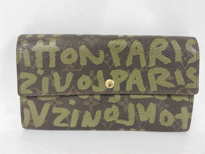 LOUIS VUITTON Monogram LOUIS VUITTON Monogram Graffiti Monogram Pochette Porte Monnaie Credit Wallet