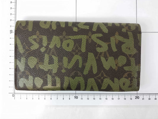LOUIS VUITTON Monogram LOUIS VUITTON Monogram Graffiti Monogram Pochette Porte Monnaie Credit Wallet