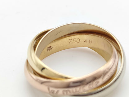Cartier Trinity #49 750 7.7g Ring 