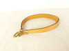 LOUIS VUITTON Vachetta Strap, Brown Vachetta Leather with Gold Hardware