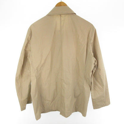 BURBERRY LONDON Swing Top Jacket, Cotton and Nylon, Beige with Horse Embroidery, Size L, Sanyo Shokai Co., Ltd.
